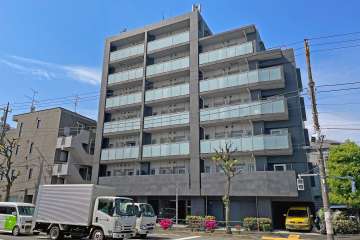 ガーラヴィスタ田園調布の外観（東側から）