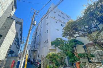 田園調布愛知マンションの外観（北西側から）