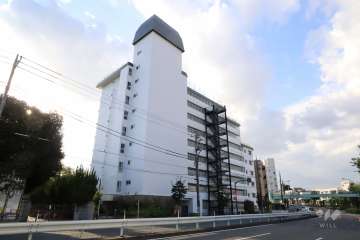 田園調布第２スカイハイツの外観(東側から)