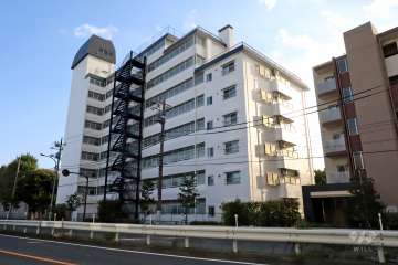 田園調布第２スカイハイツの外観(北側から)