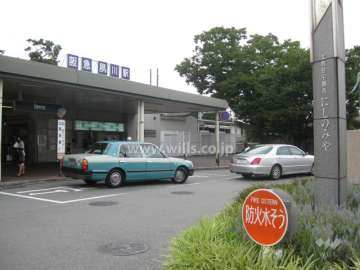徒歩1分の阪急夙川駅