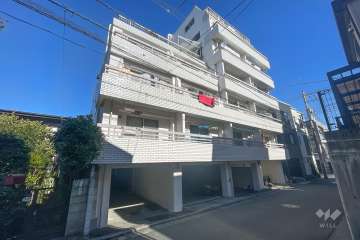 田園調布マンションの外観（南西側から）