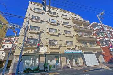 田園調布スカイマンションの外観（南東側から）