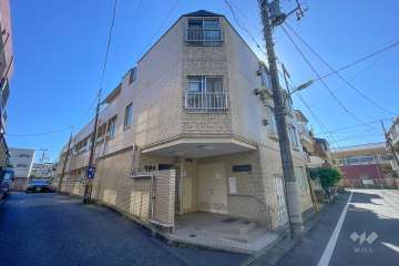 ベルハイム田園調布南の外観（北側から）