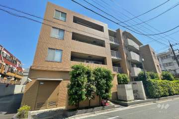 クレッセント田園調布南の外観（北側から）