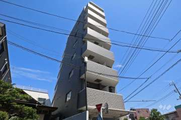 シンシア田園調布の外観（南側から）