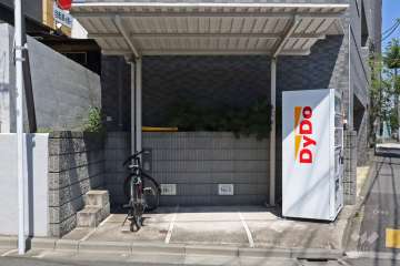 屋外駐輪場