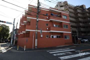 コペル田園の外観（南東側から）