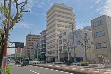 シャンボール田園調布の外観（北西側から）