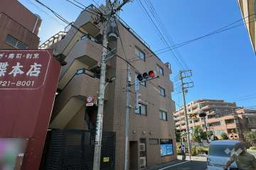 グランイーグル田園調布桜坂の外観（北側から）