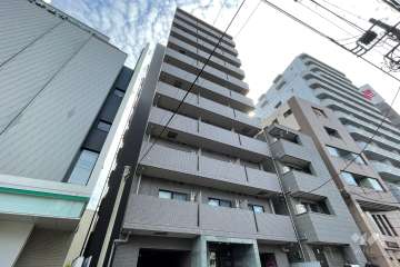 ルーブル東蒲田の外観（北西側から）