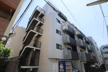 ブライズ東雪谷アジールコートの外観(北側から)