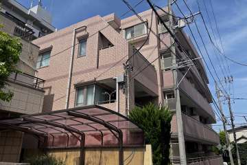 ヒューマンコート雪谷の外観（南西側から）