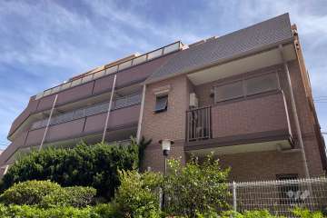 ヒューマンコート雪谷の外観（北西側から