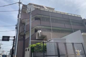 ヒューマンコート雪谷の外観（北側から）