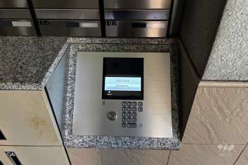 オートロックの操作盤