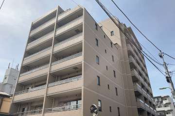 リストレジデンス洗足池の外観（北東側から）