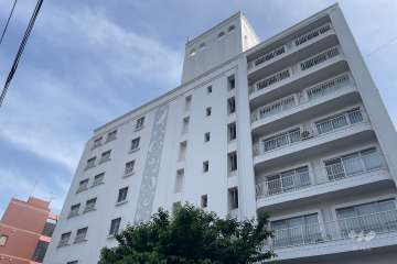 シャンボール洗足池の外観（北西側から）