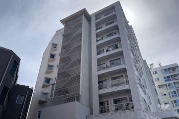 シャンボール洗足池の外観（北東側から）