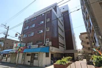 石川台マンション別館の外観(北東側から)