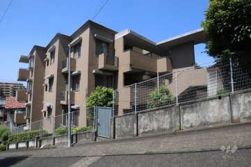 パークハイム東雪谷の外観（北東側から）