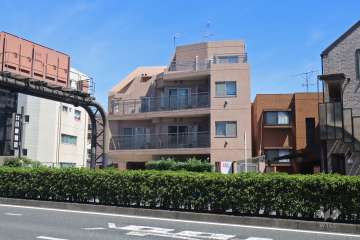 プレスタイルアイディ馬込の外観（西側から）
