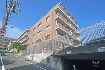 エクセル馬込の外観（南西側から）