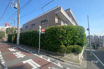 エクセル馬込の外観（北西側から）