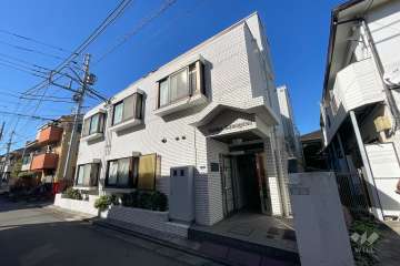 ルーブル多摩川の外観（南東側から）