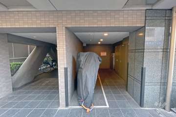 バイク置き場