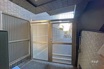 オートロック式の駐輪場