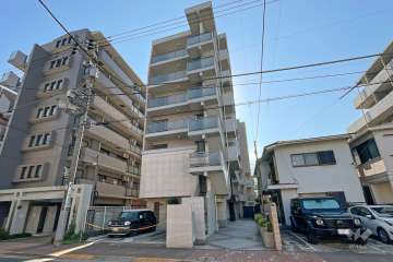 アクロスコート池上の外観（北西側から）