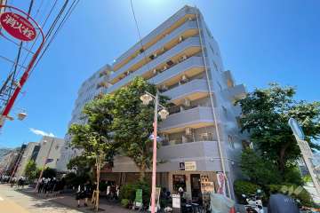 キャッスルエイト東矢口の外観（北東側から）