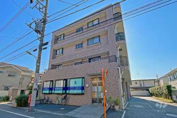 クレッセント蒲田2の外観（北西側から）