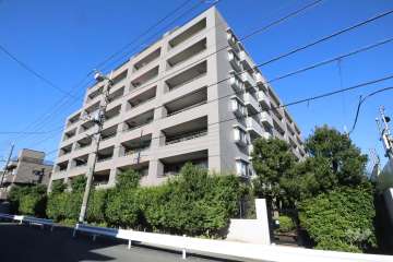 ブロードコート池上の外観（南東側から）