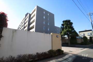 ブロードコート池上の外観（北東側から）