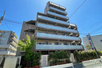 ブライズ多摩川TREの外観（北東側から）