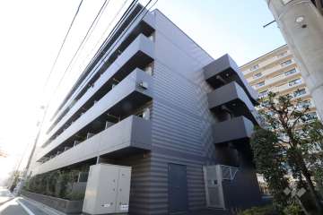 アクサス蒲田南の外観(東側から)