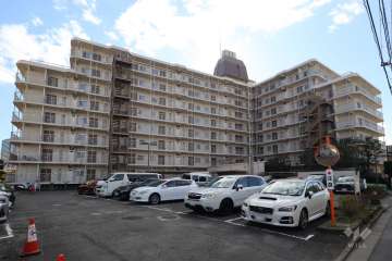 メガロン東六郷の外観（北東側から）