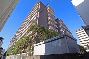 フェアコート多摩川の外観(南東側から)