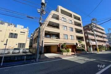 セザール蒲田南の外観（南西側から）