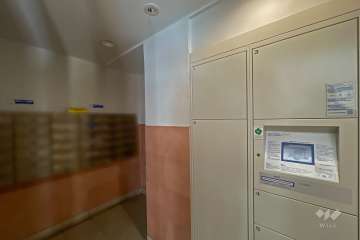 共用ポストと宅配ボックス