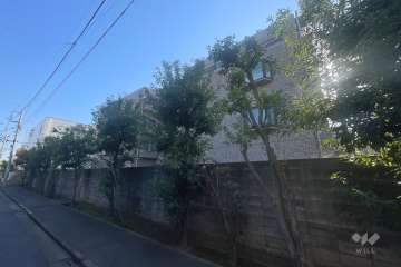 ベルヴィサンハイツの外観（北側から）