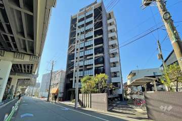 ハーモニーレジデンス羽田ウエストの外観（北東側から）