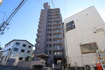 グレイス蒲田東の外観（北西側から）