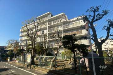 サンマンション東糀谷の外観（北東側から）