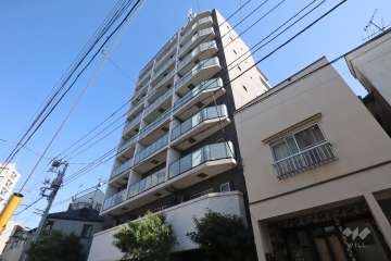 ミルーナヒルズ南蒲田の外観(南西側から)　　