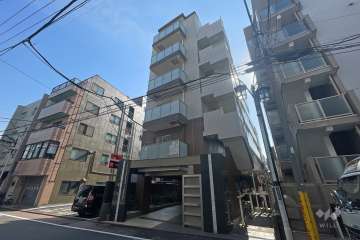 スタジオデン京急蒲田の外観（北西側から）