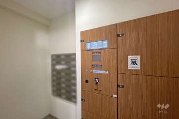 共用ポストと宅配ボックス