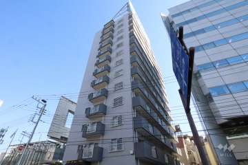 ニックハイム京浜蒲田の外観(西側から)